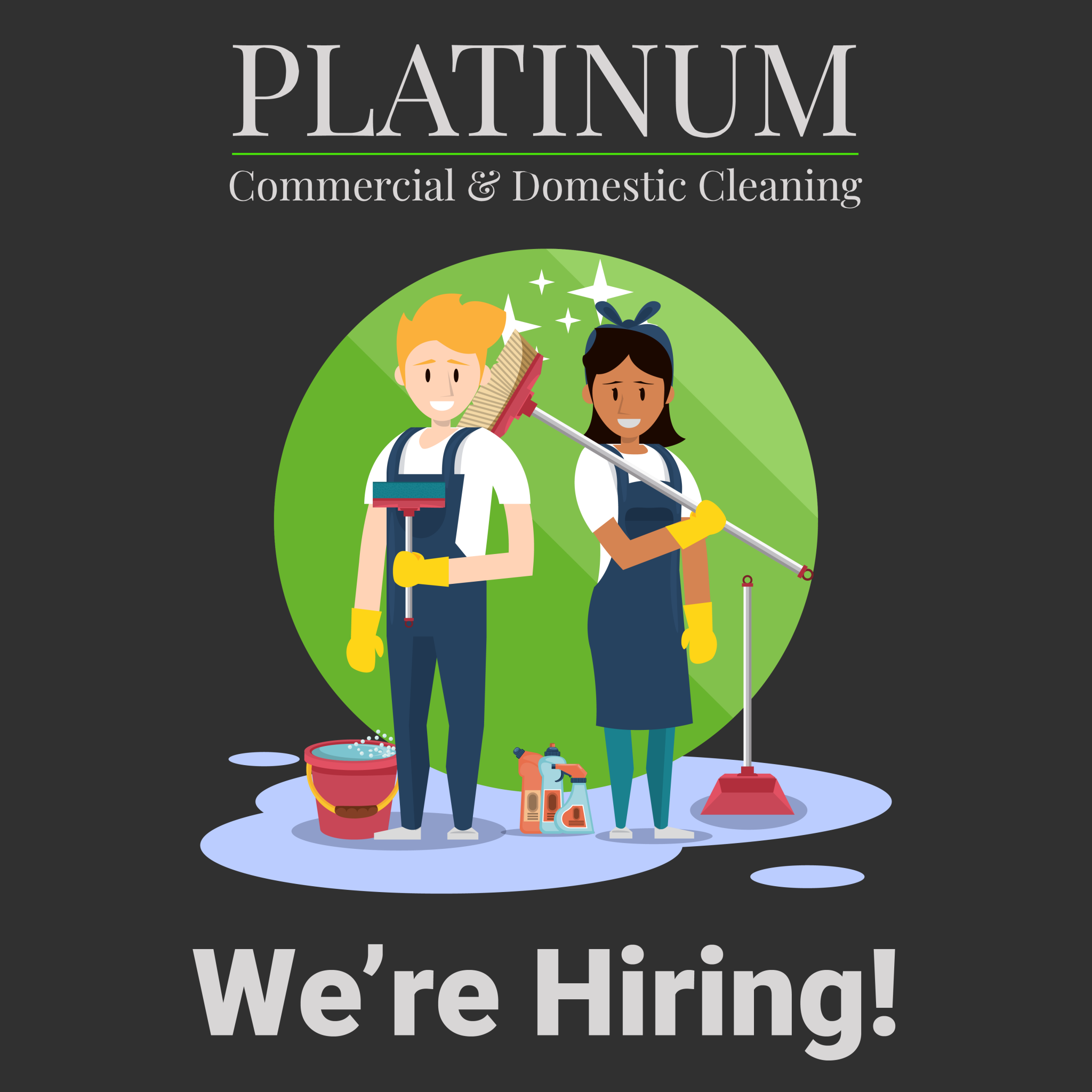 We're Hiring! Cleaning Jobs & Services Ipswich