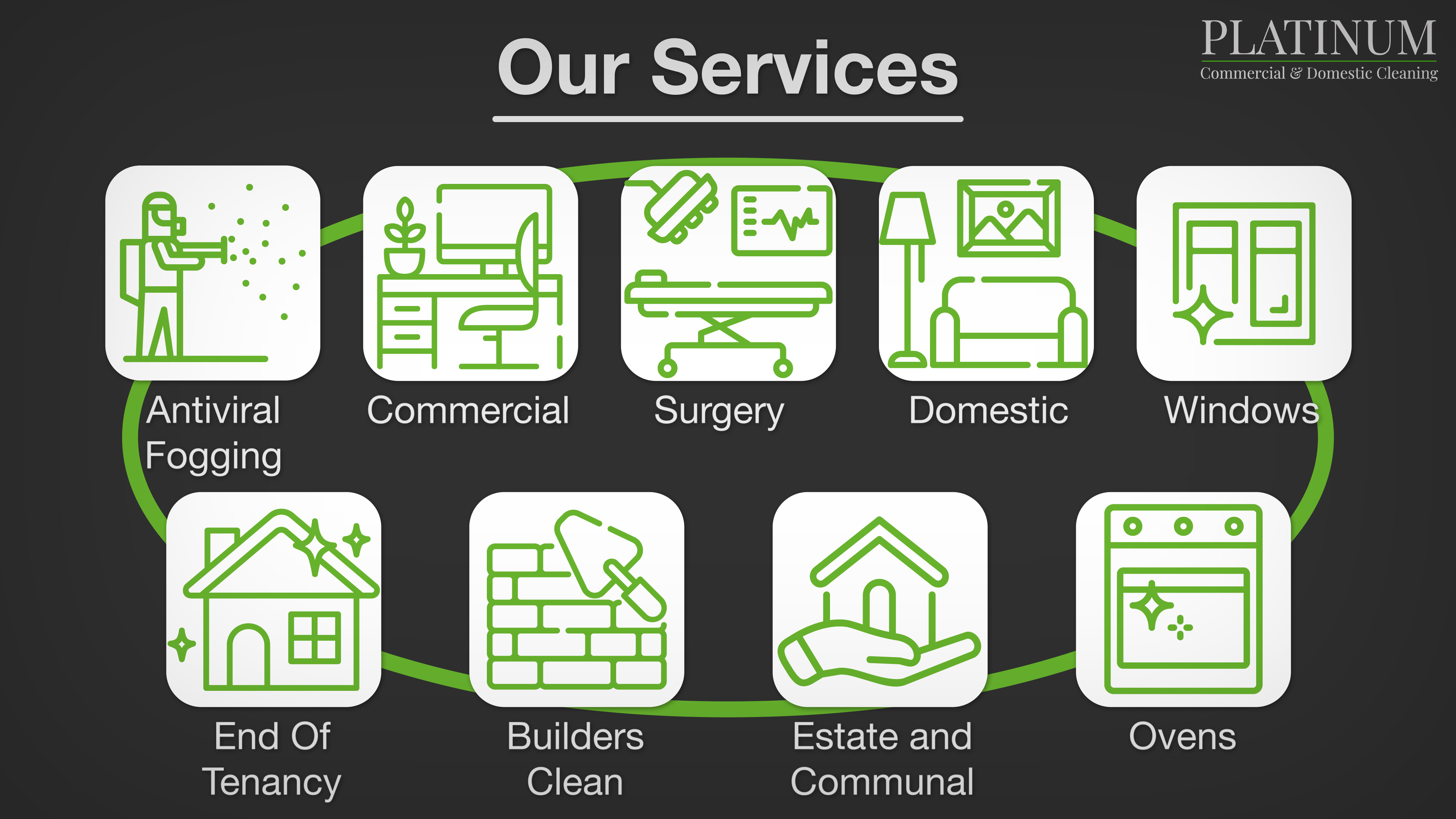 All of the services that we offer!
