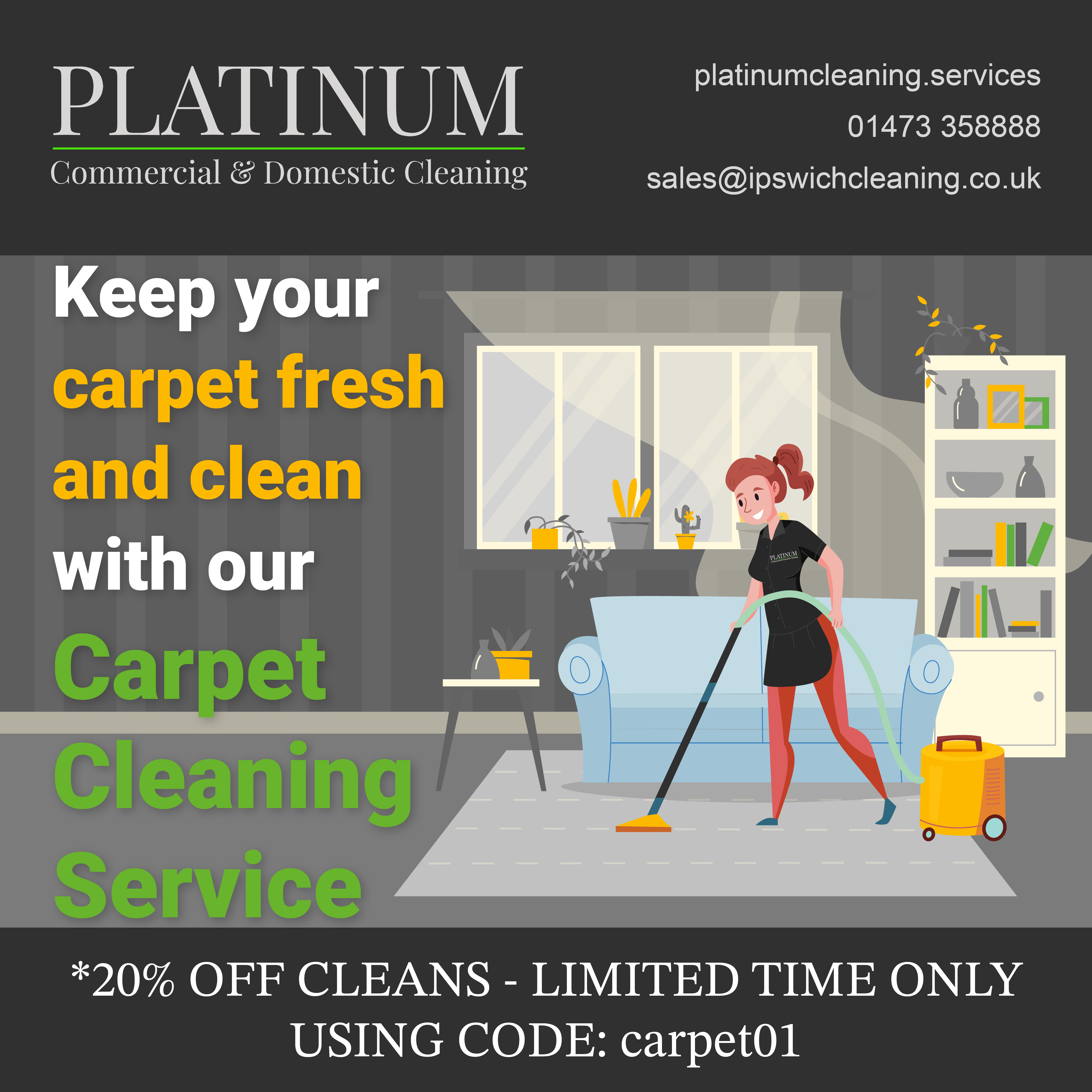 Bring New Life to your Carpets with our Professional Carpet Cleaning Service