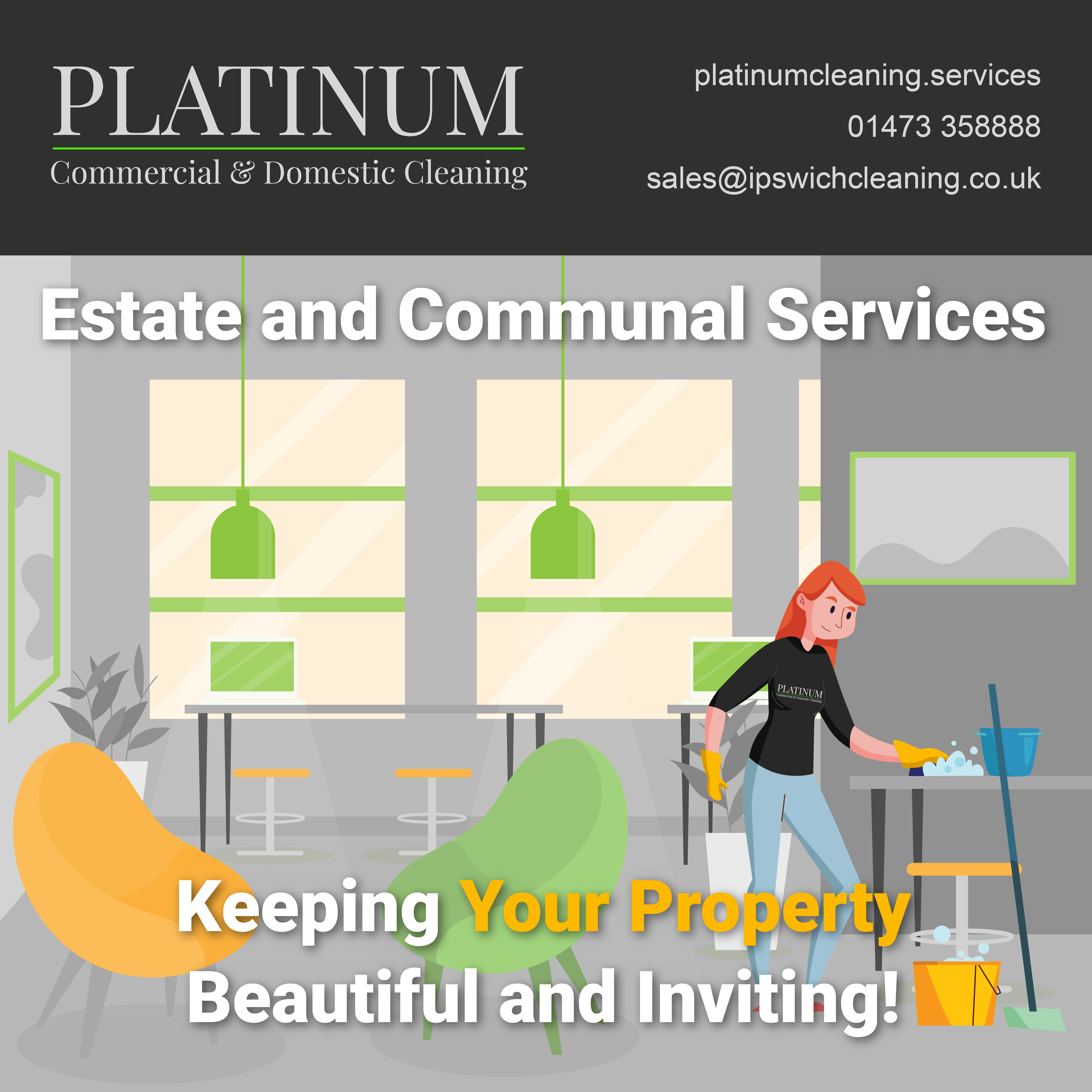 Maintain a Beautiful and Inviting Space with Our Estate and Communal Service