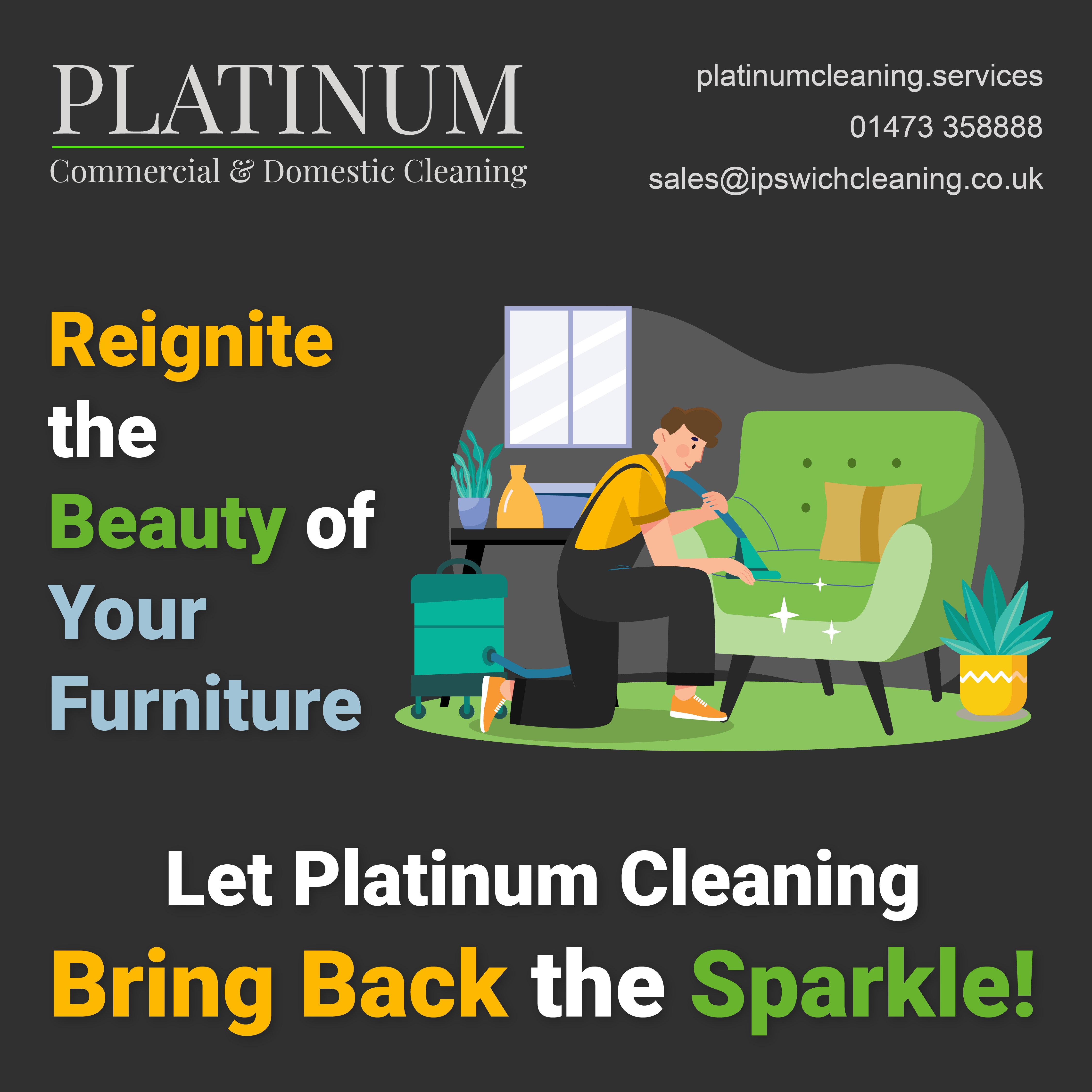 Revive Your Furniture: Let Platinum Cleaning Bring Back the Sparkle!