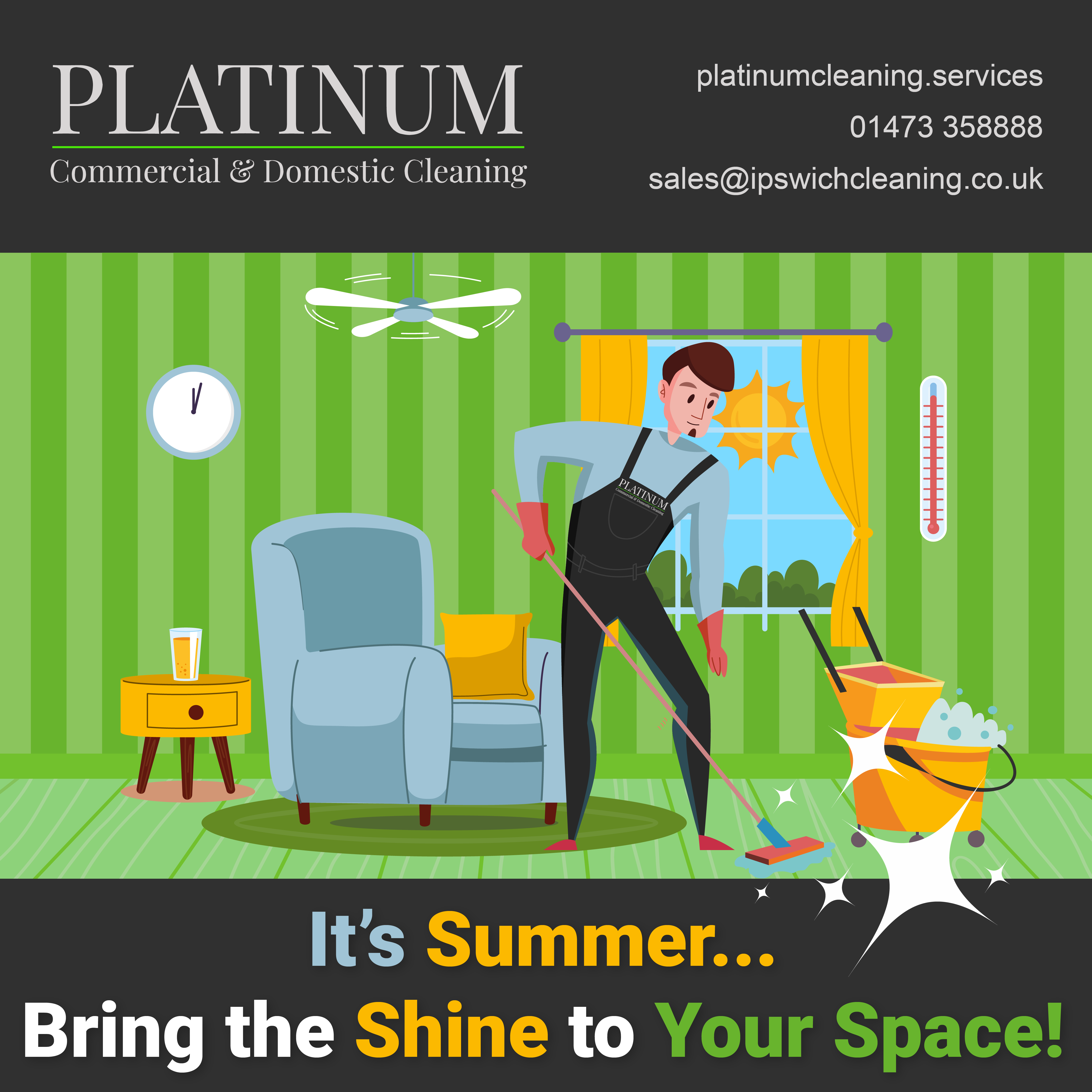 Summer Vibes: Let Platinum Cleaning Bring the Shine to Your Space