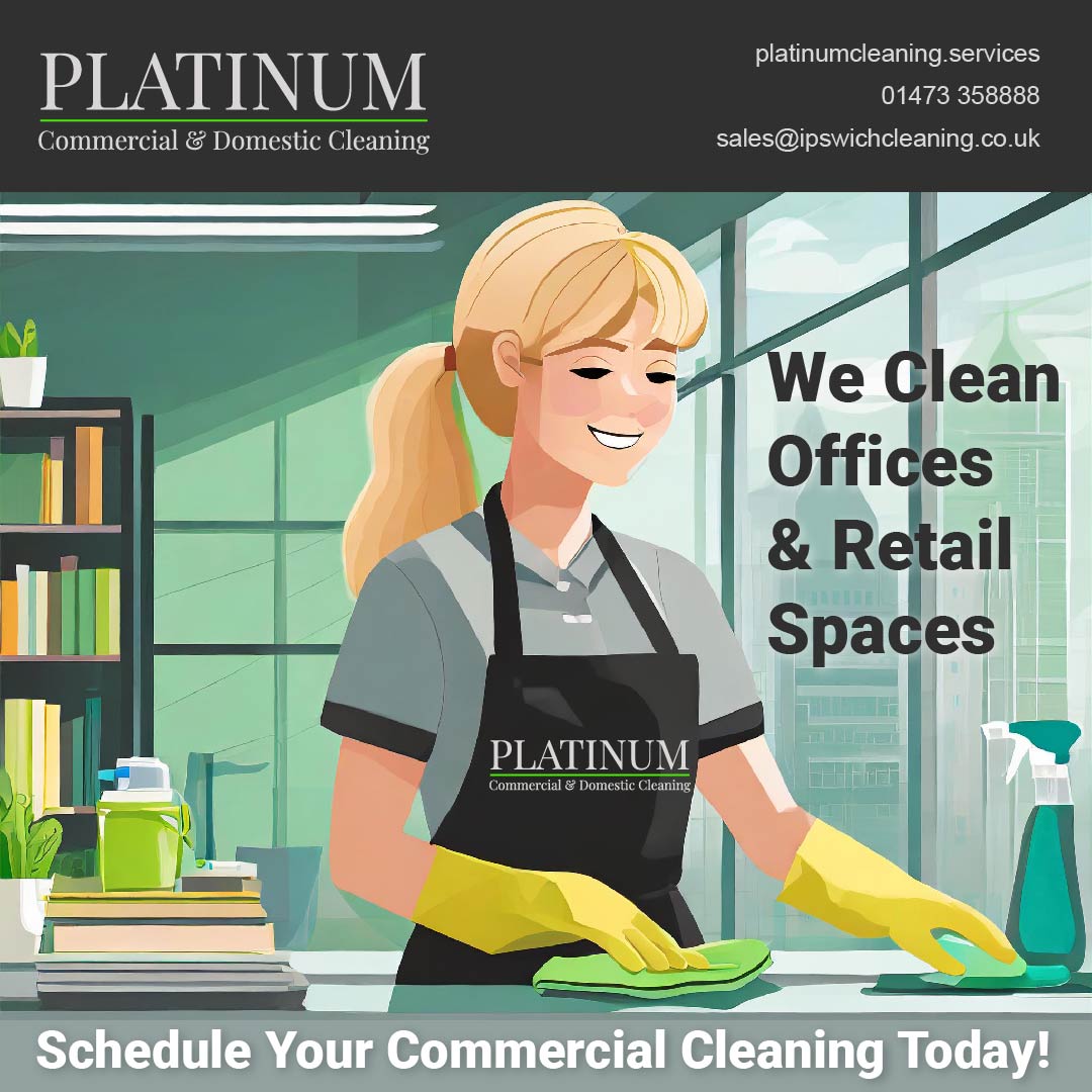 Enhance your office space with Platinum Cleaning’s Commercial Cleaning Service!