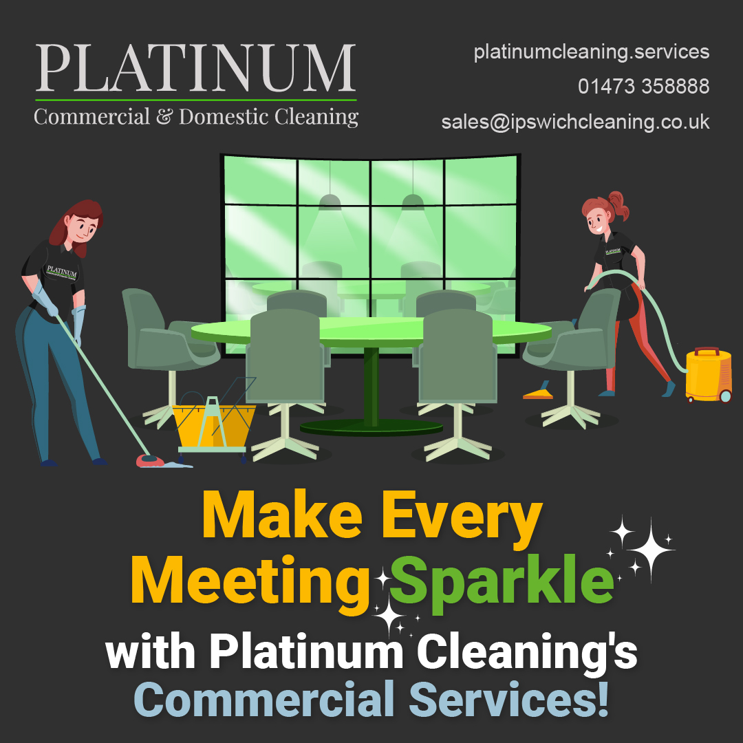 Spotless Business Meetings: Platinum Cleaning’s Commercial Services